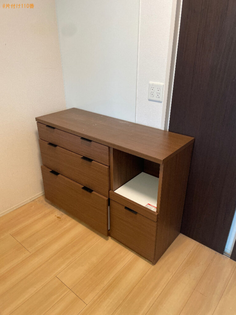 【大津市】ソファーベッド、カップボードの回収・処分ご依頼