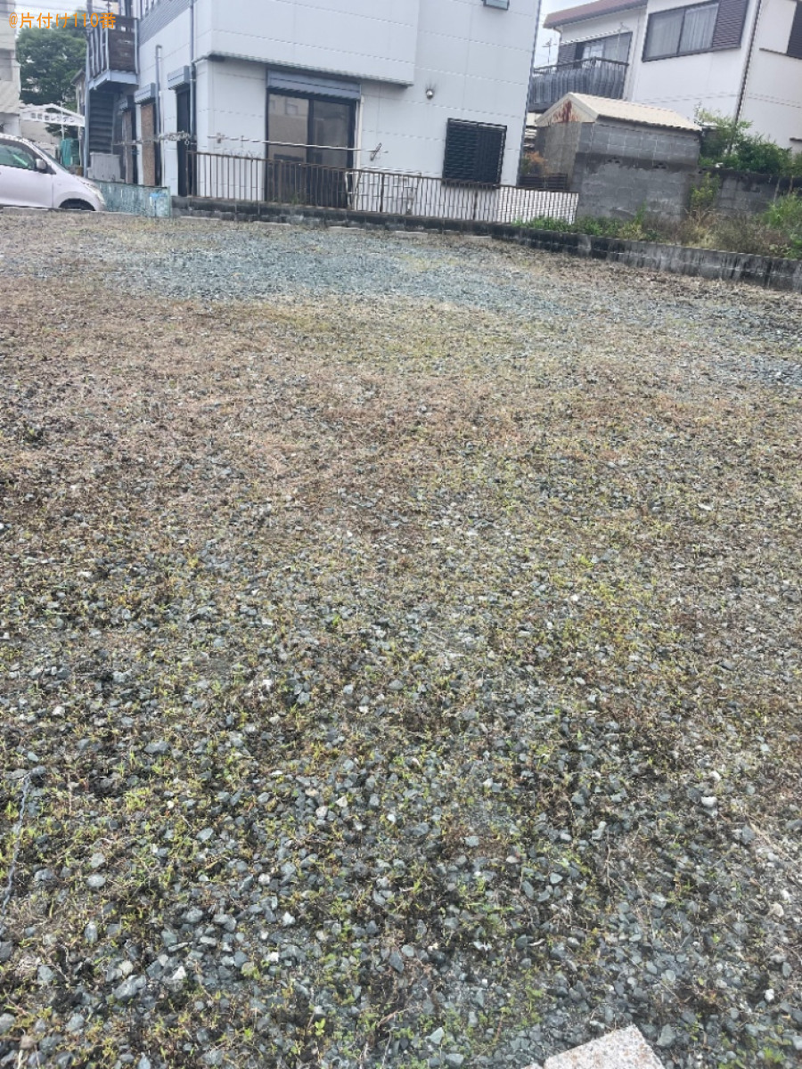 【磐田市】草抜き作業ご依頼　お客様の声