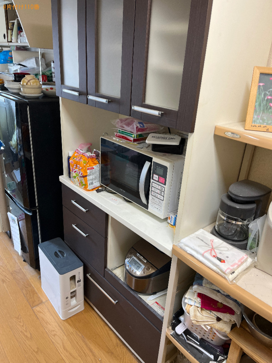 【京都市伏見区】食器棚をずらす作業ご依頼　お客様の声