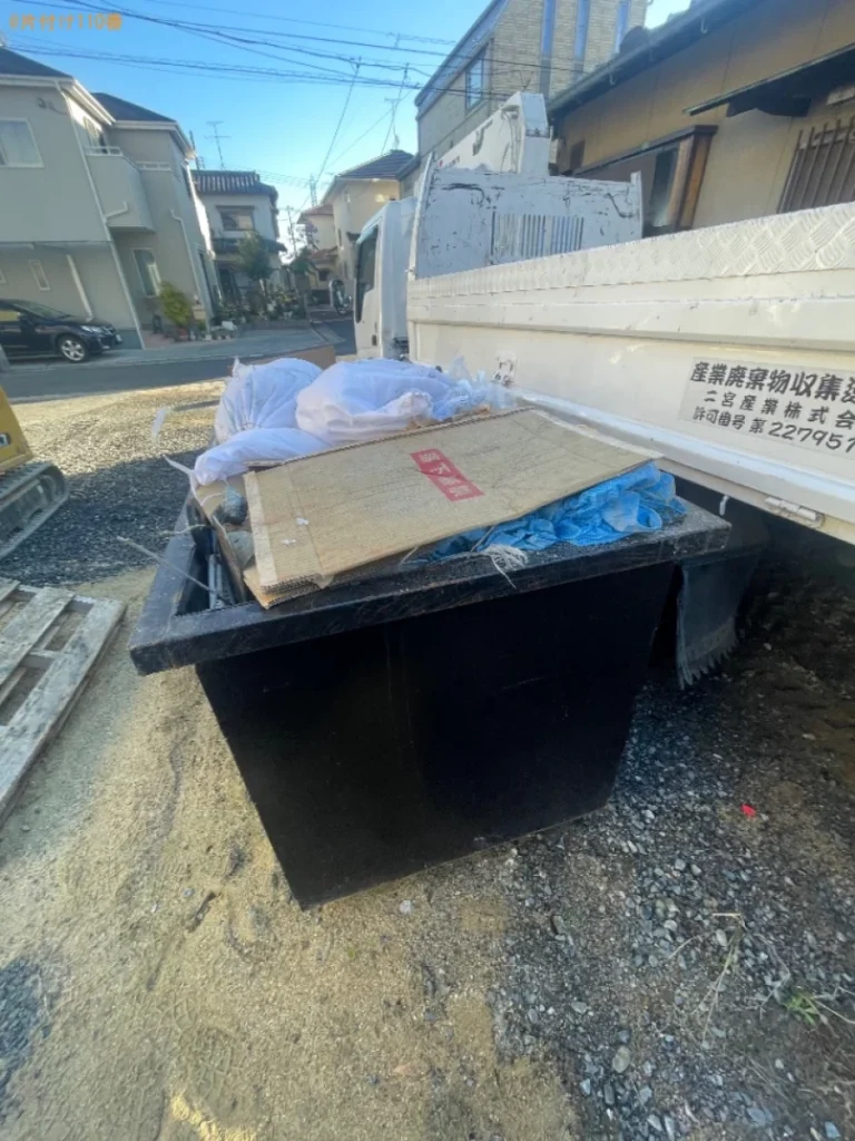 【岡山市中区】バッカンの設置から収集までの作業ご依頼　お客様の声