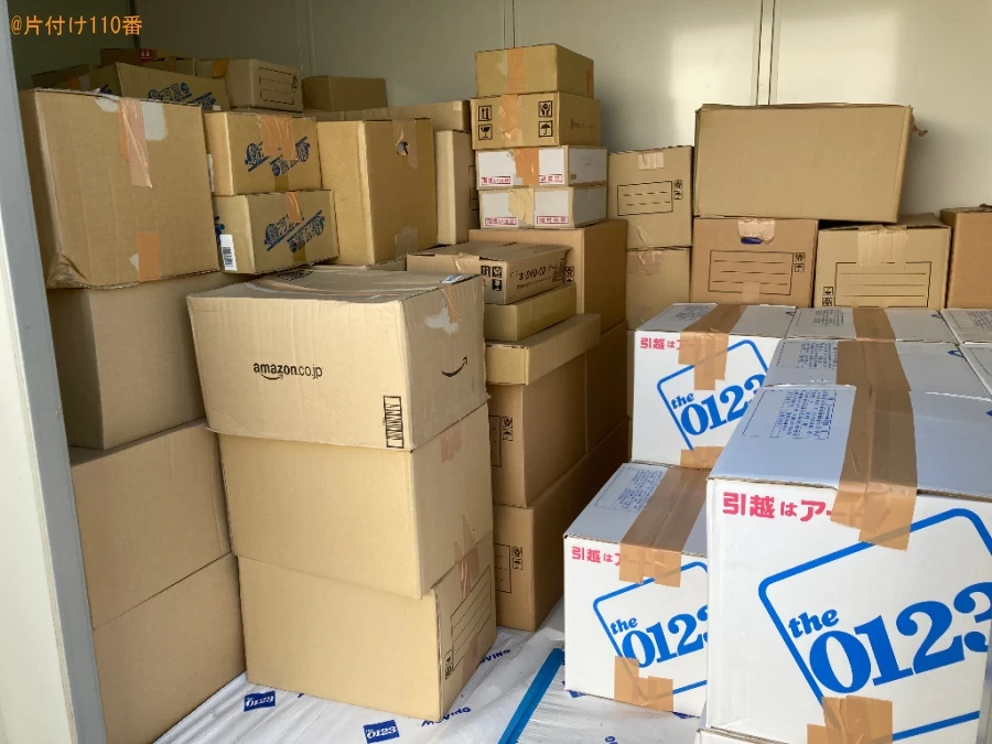 【大船渡市】借り倉庫内の不用品の回収・処分ご依頼　お客様の声