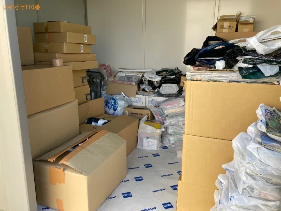 【大船渡市】借り倉庫内の不用品の回収・処分ご依頼　お客様の声