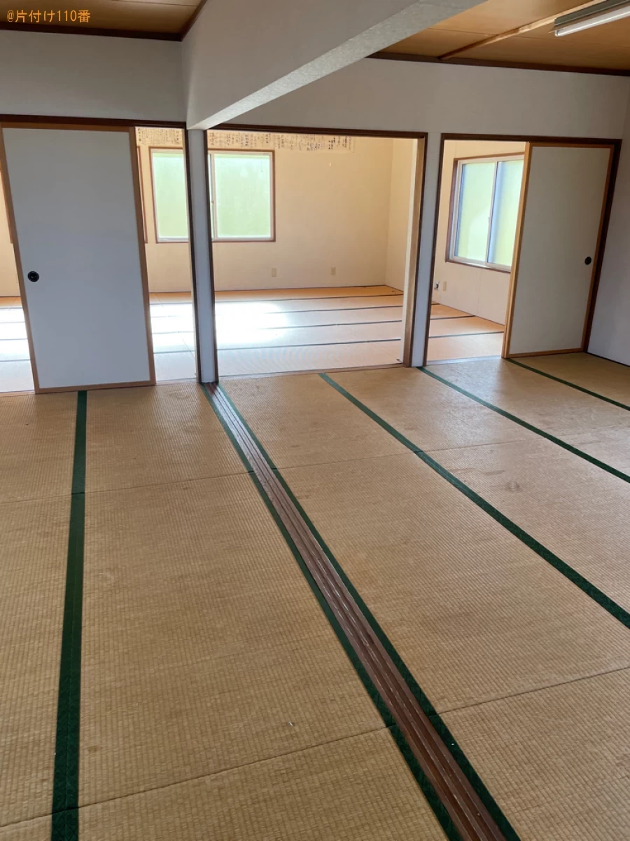 【南津軽郡大鰐町】布団、シングルベッド、調理器具、食器等の回収