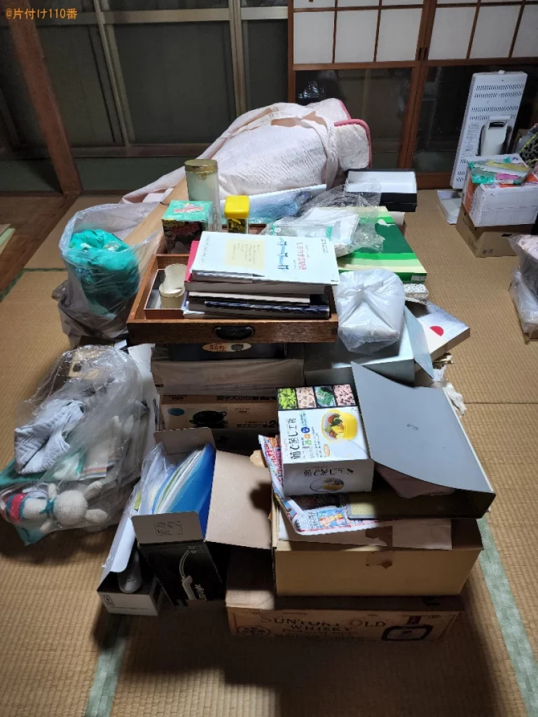 【北九州市八幡西区】布団、ぬいぐるみ、雑貨等の回収・処分ご依頼