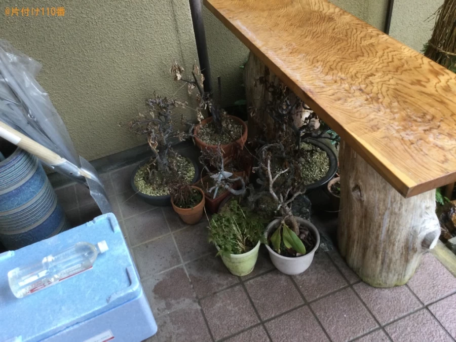 【燕市新栄町】鉢植えの回収・処分ご依頼　お客様の声