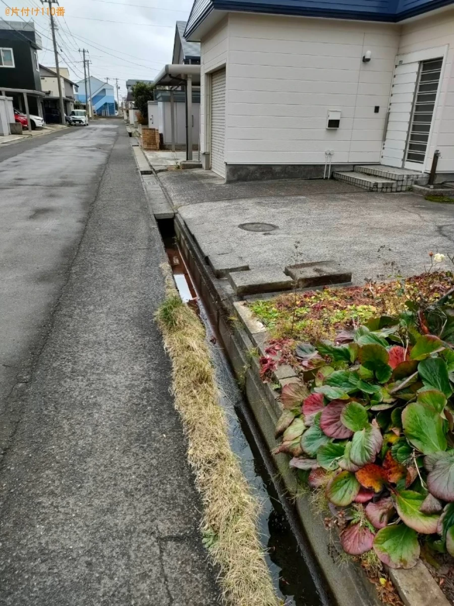 【青森市】側溝の蓋を外して移動する作業ご依頼　お客様の声