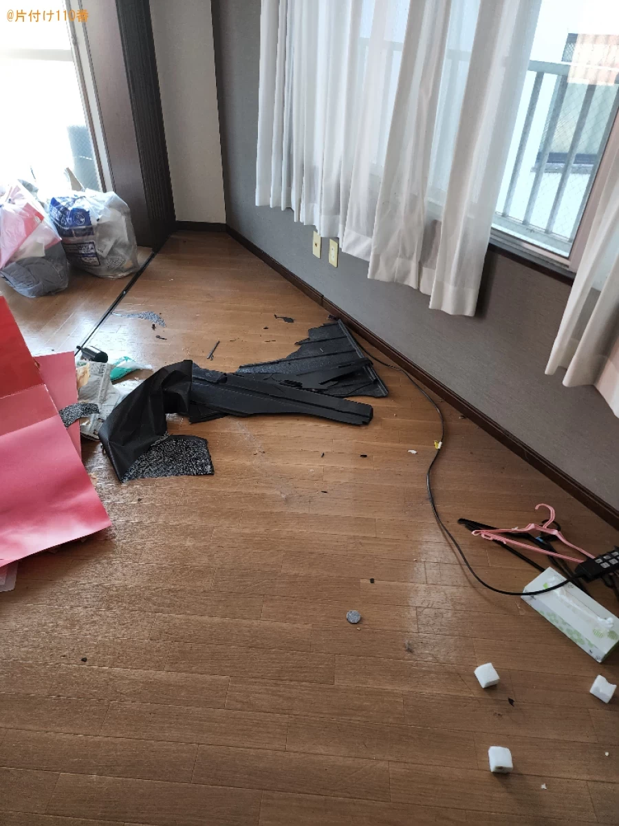 【北九州市】ハンガーラック、食洗機、洗濯機、犬のゲージ等の回収