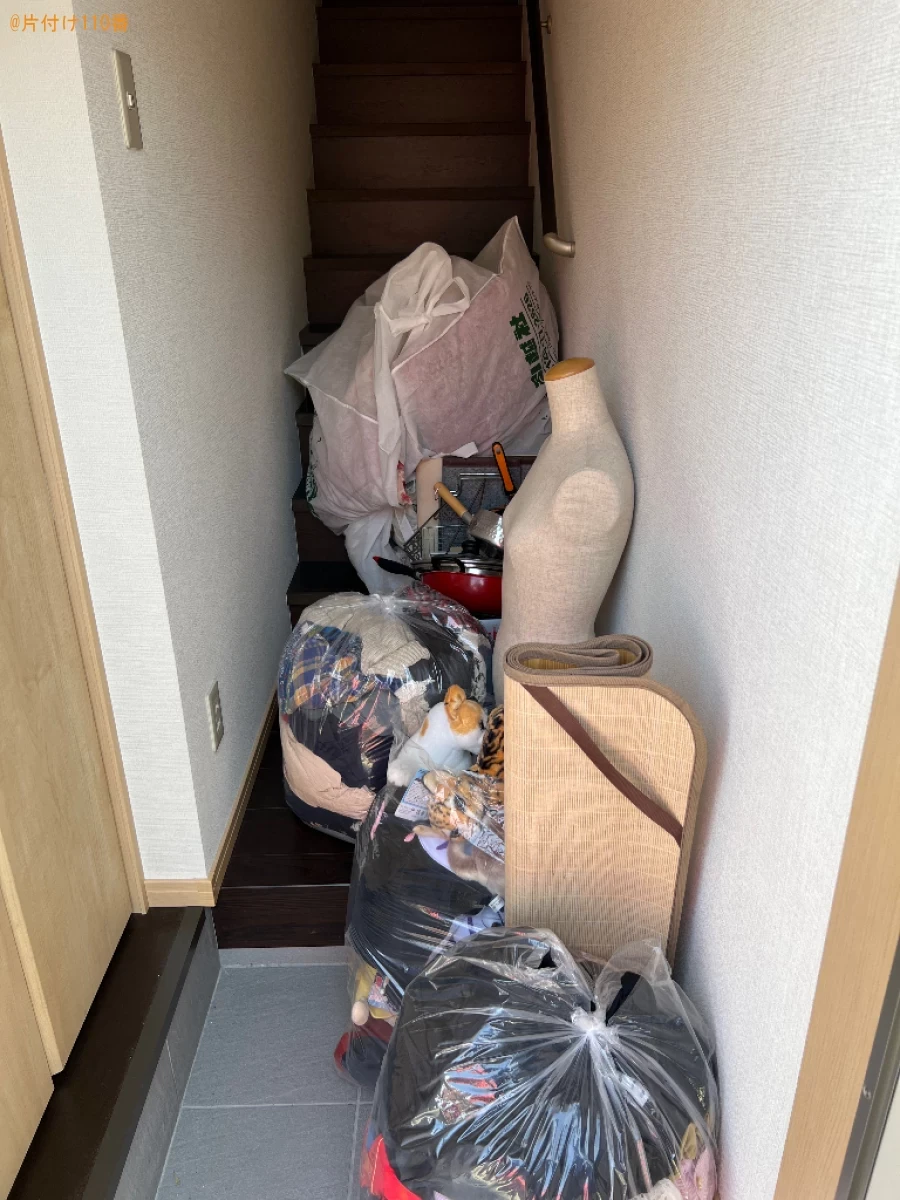 【遠賀郡】トルソー、ラグ、衣類等の回収・処分ご依頼　お客様の声