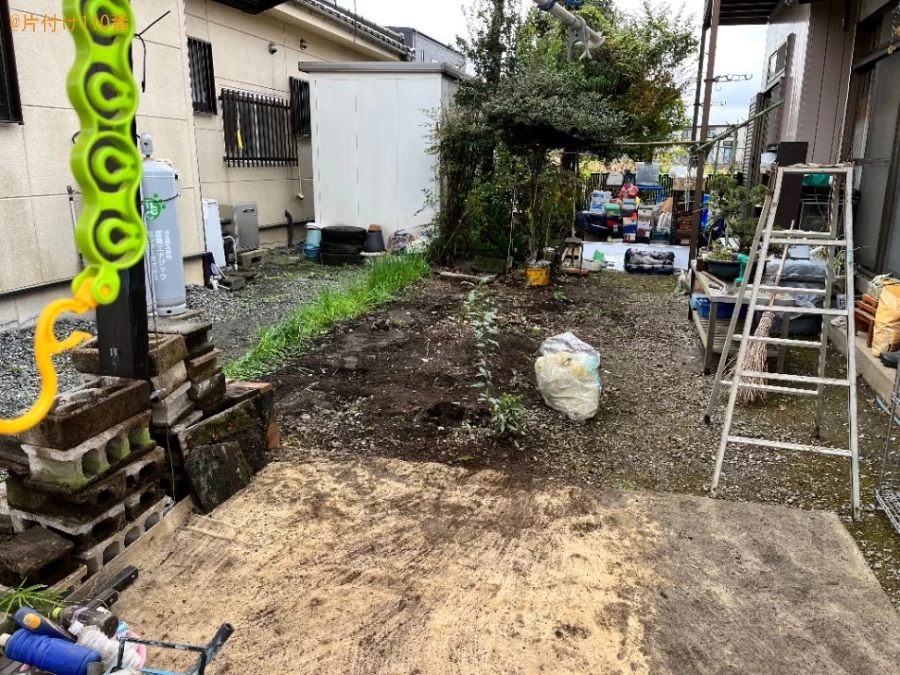 【日高市】冷蔵庫、木材、物置等の回収・処分ご依頼　お客様の声