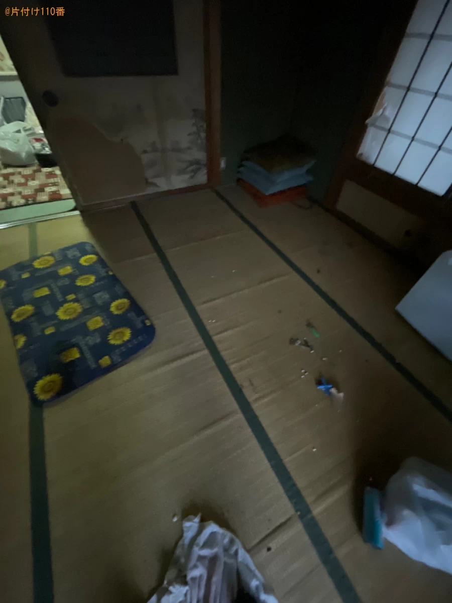 【黒石市】カーペット、三人掛けソファー、冷蔵庫、一般ごみ等の回収