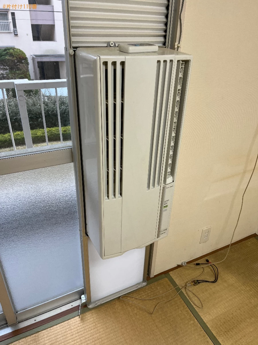 【狭山市】 冷蔵庫、窓用エアコンの回収・処分ご依頼　お客様の声