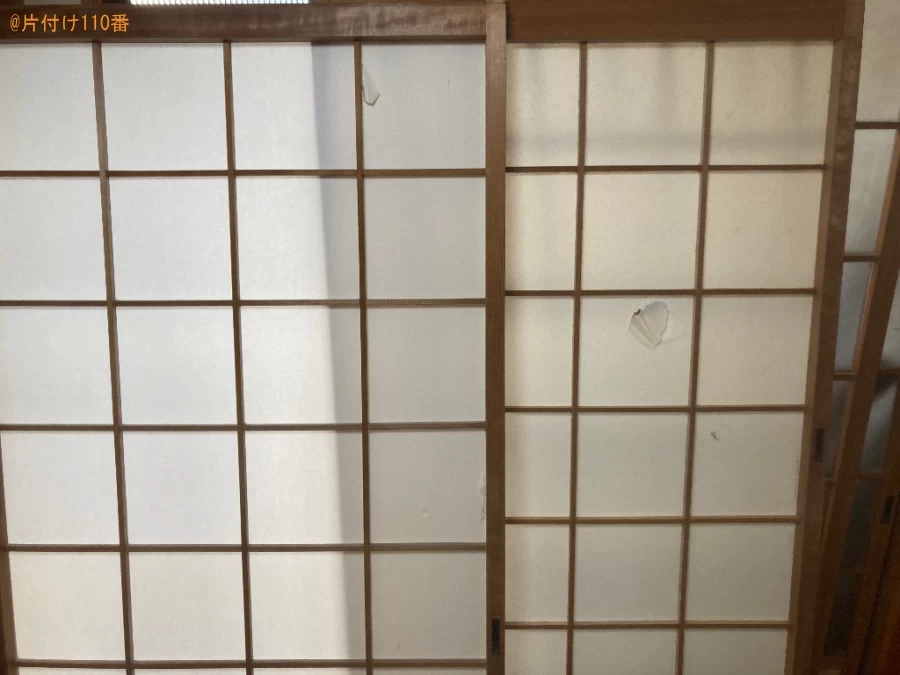 【茨木市】障子の張替え作業ご依頼　お客様の声