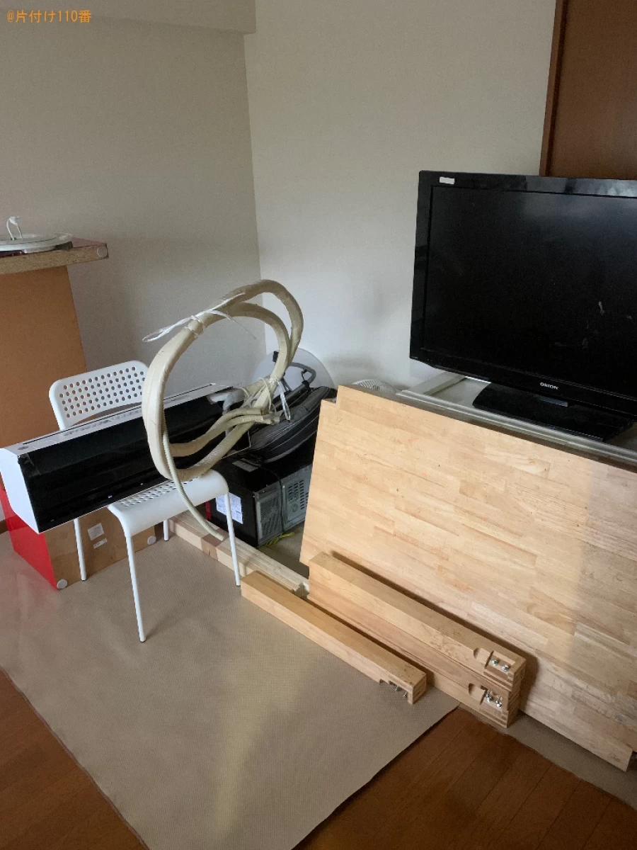 【福岡市南区】シングルベッドマットレス、冷蔵庫、テレビ等の回収