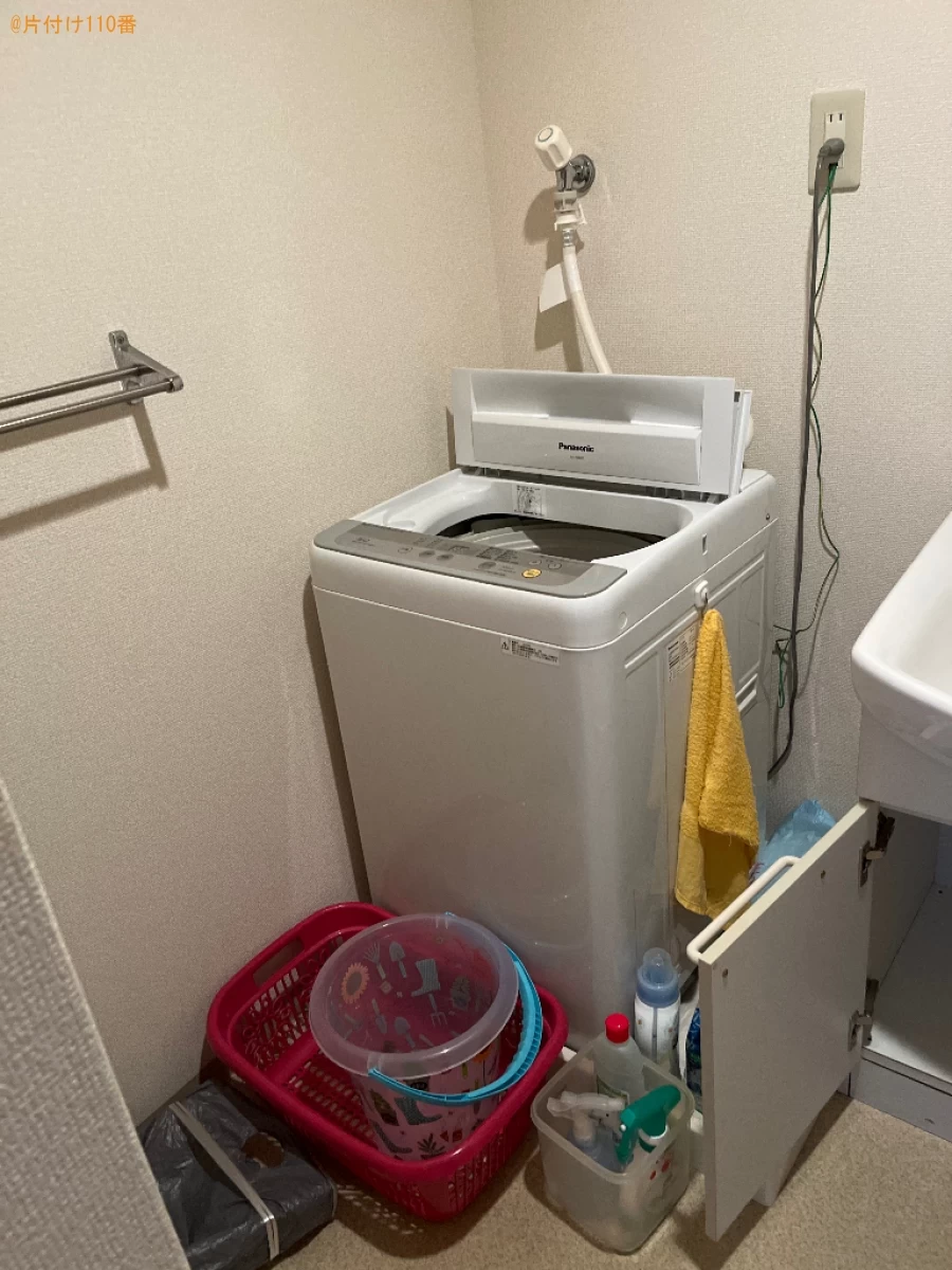 【木津川市】衣装ケース、洗濯機、食器棚、テレビボード等の回収