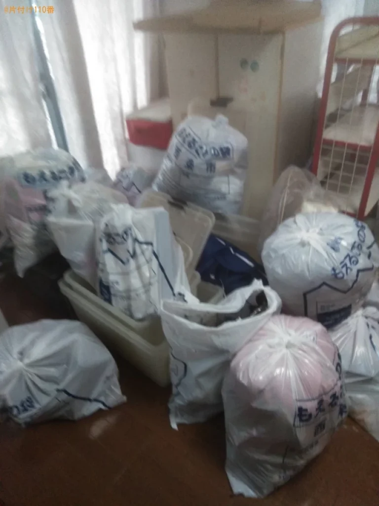 【西条市】ラック、収納ケース、一般ごみ等の回収・処分ご依頼