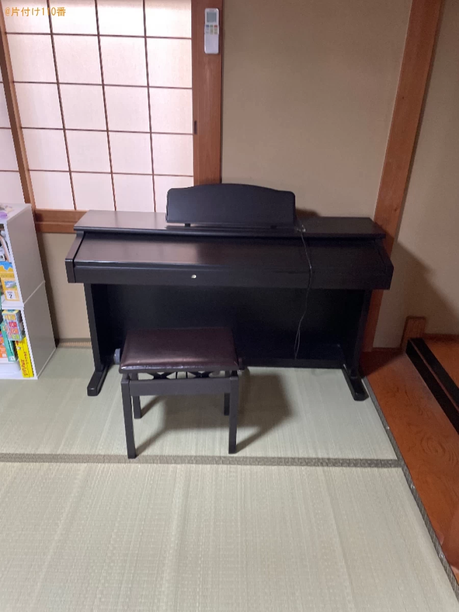 【草津市】電子ピアノの回収・処分ご依頼　お客様の声