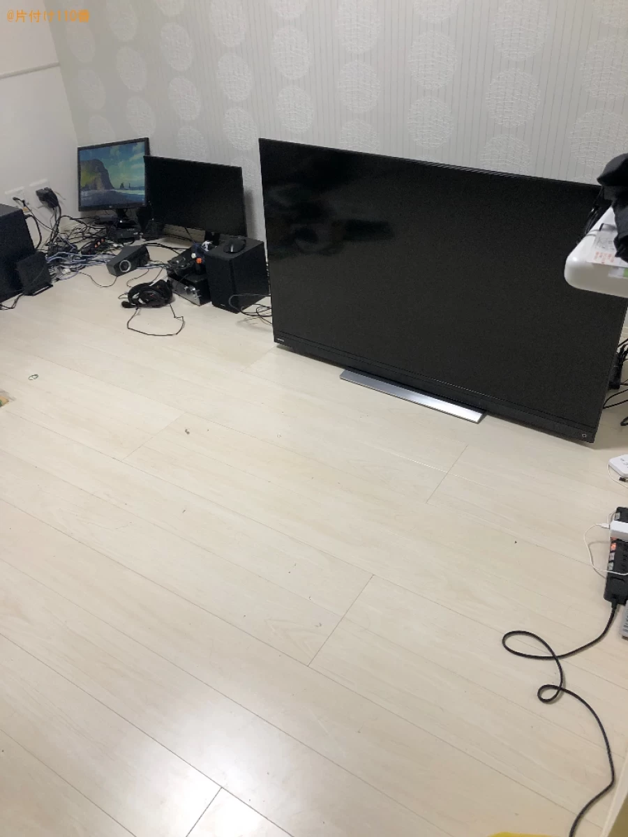 【下松市】テレビ、ローテーブル、四人掛けソファー等の回収・処分