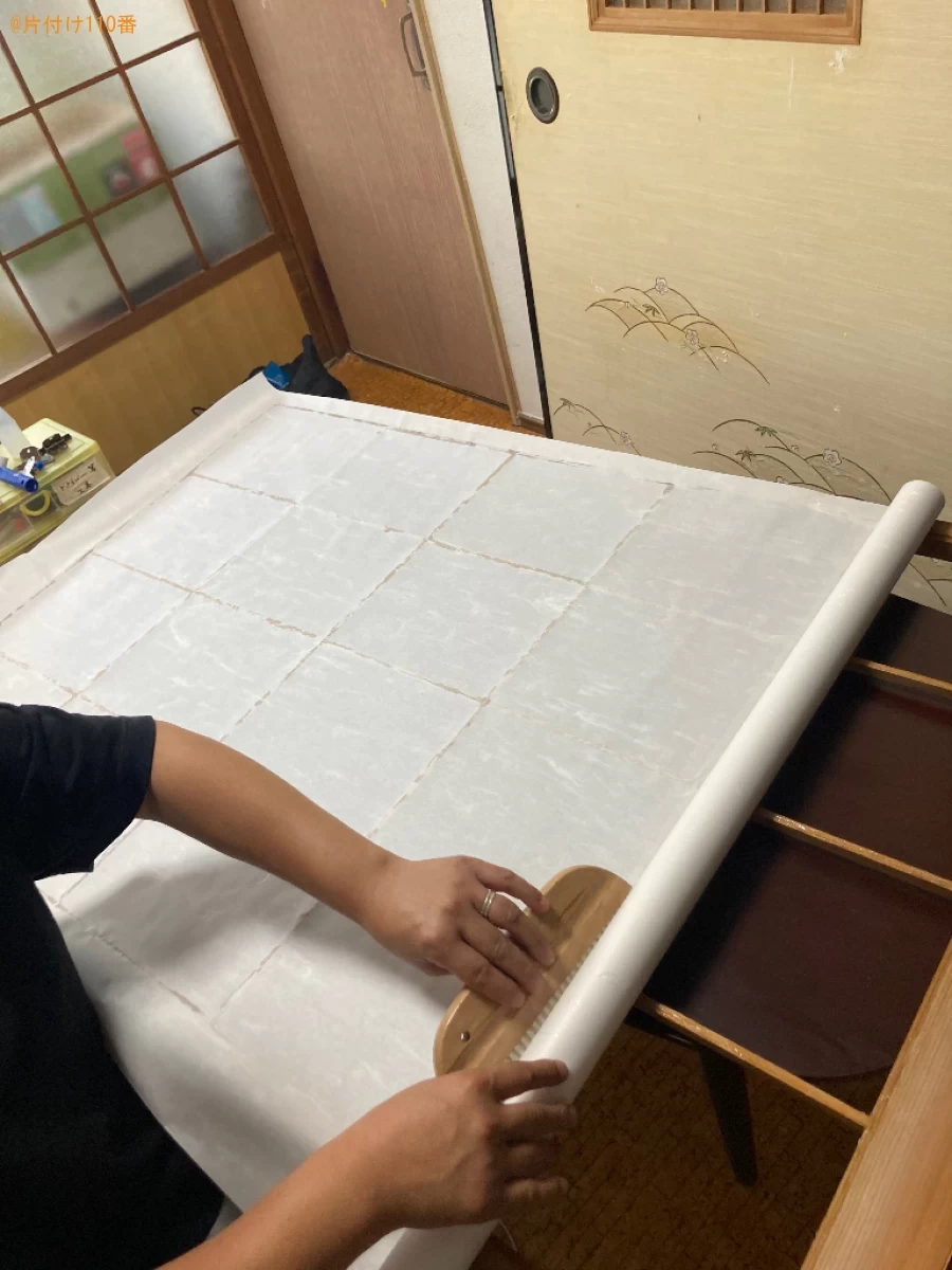 【生駒市】障子の張替え作業ご依頼　お客様の声