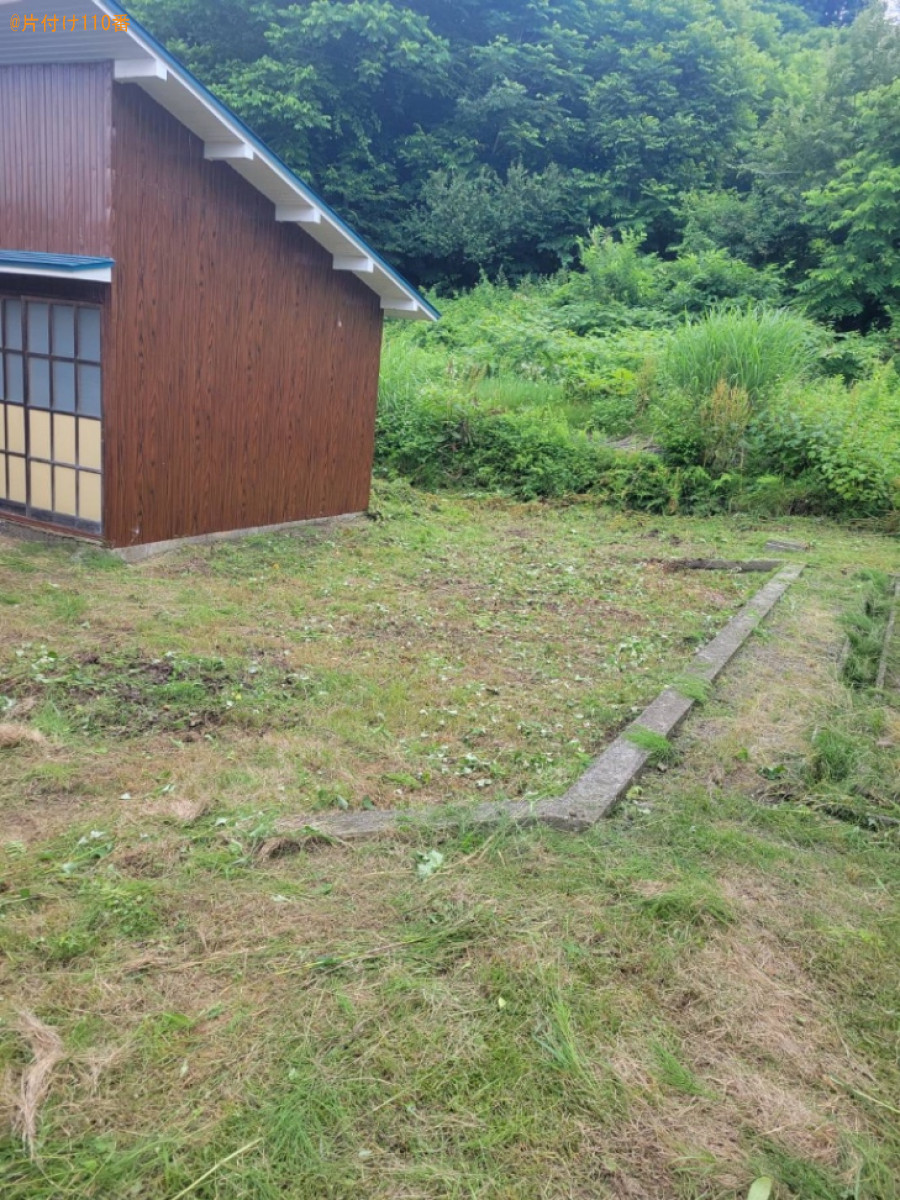 【鹿角市】草刈り作業ご依頼　お客様の声
