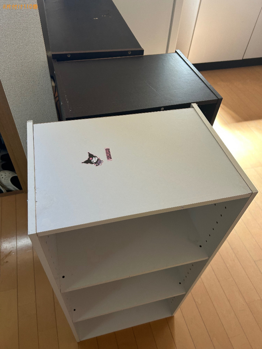 【八王子市】マットレス付きセミダブルベッド、ローテーブル等の回収