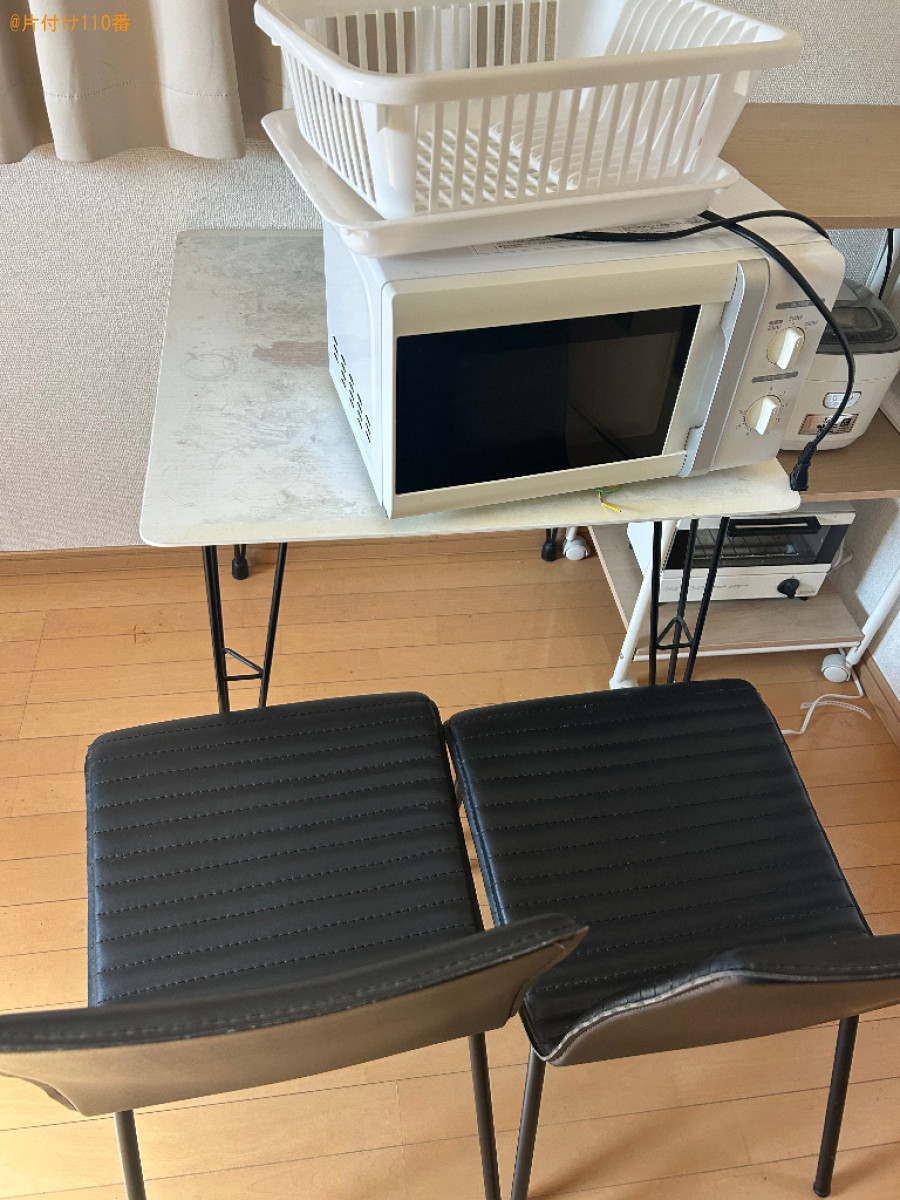 【八王子市】マットレス付きセミダブルベッド、ローテーブル等の回収
