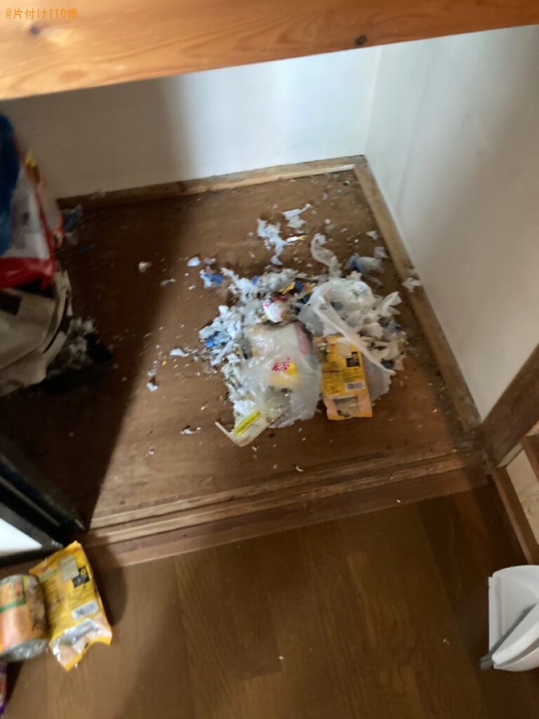 【上田市】部屋の床と押し入れの床の洗浄とワックスかけご依頼