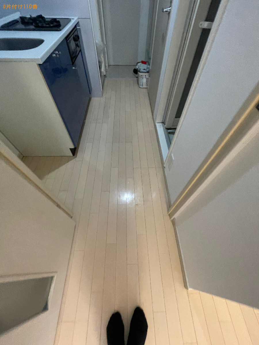 【新宿区】一般ゴミの回収とフローリングクリーニングご依頼