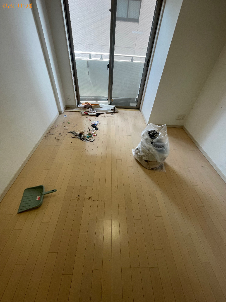 【新宿区】一般ゴミの回収とフローリングクリーニングご依頼