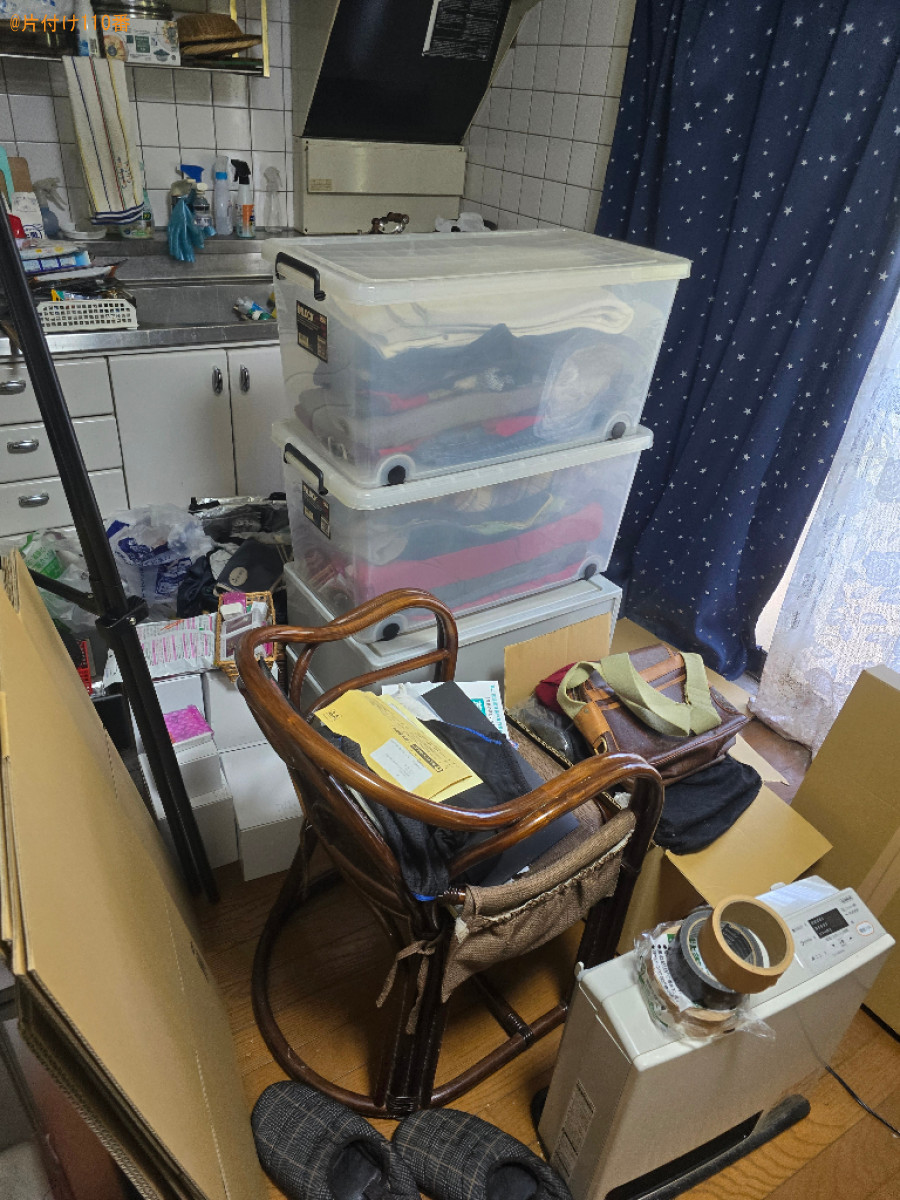 【北九州市小倉南区】衣類の荷造りのお手伝いご依頼　お客様の声
