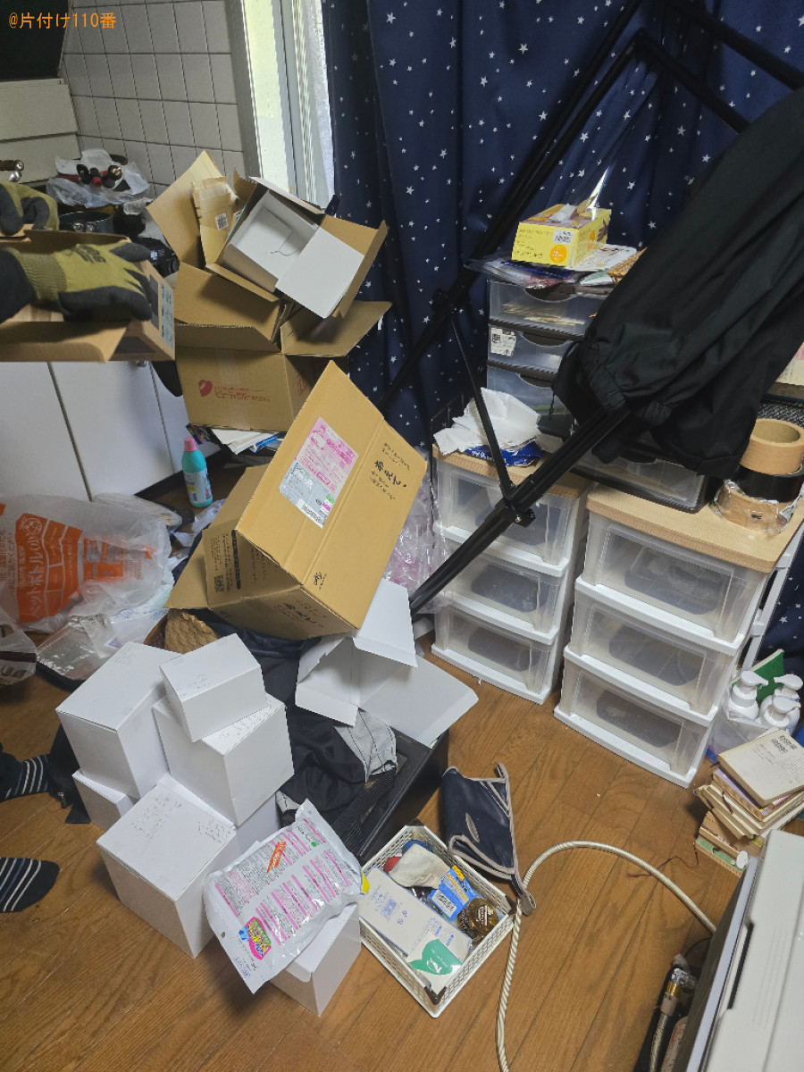 【北九州市小倉南区】衣類の荷造りのお手伝いご依頼　お客様の声