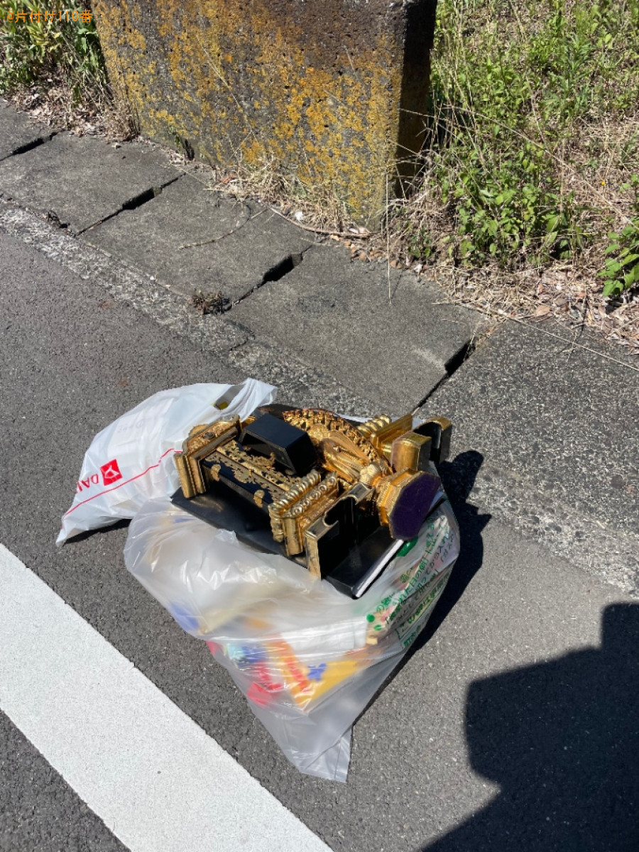 【静岡市駿河区】お位牌、仏具等の回収・処分ご依頼　お客様の声