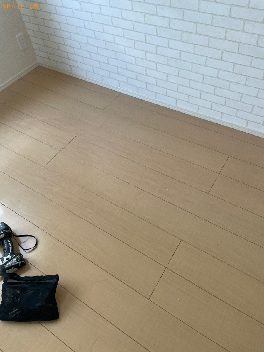 【青森市】マットレス付きシングルベッドの回収・処分ご依頼