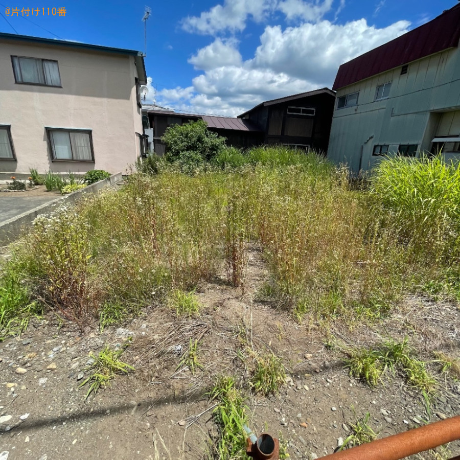 【弘前市南富田町】草刈り作業ご依頼　お客様の声
