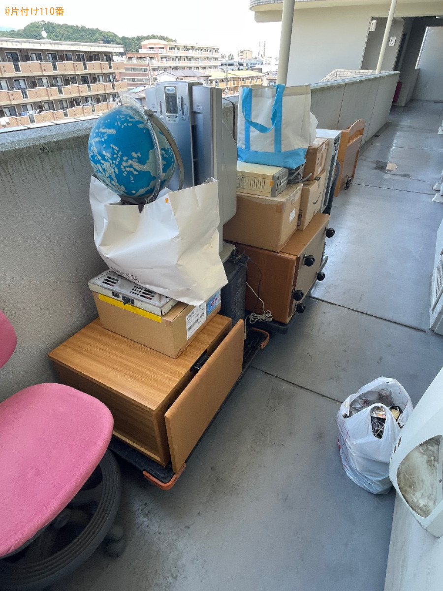 【静岡市葵区】学習机、椅子、PC、ヒーター、空気清浄機等の回収