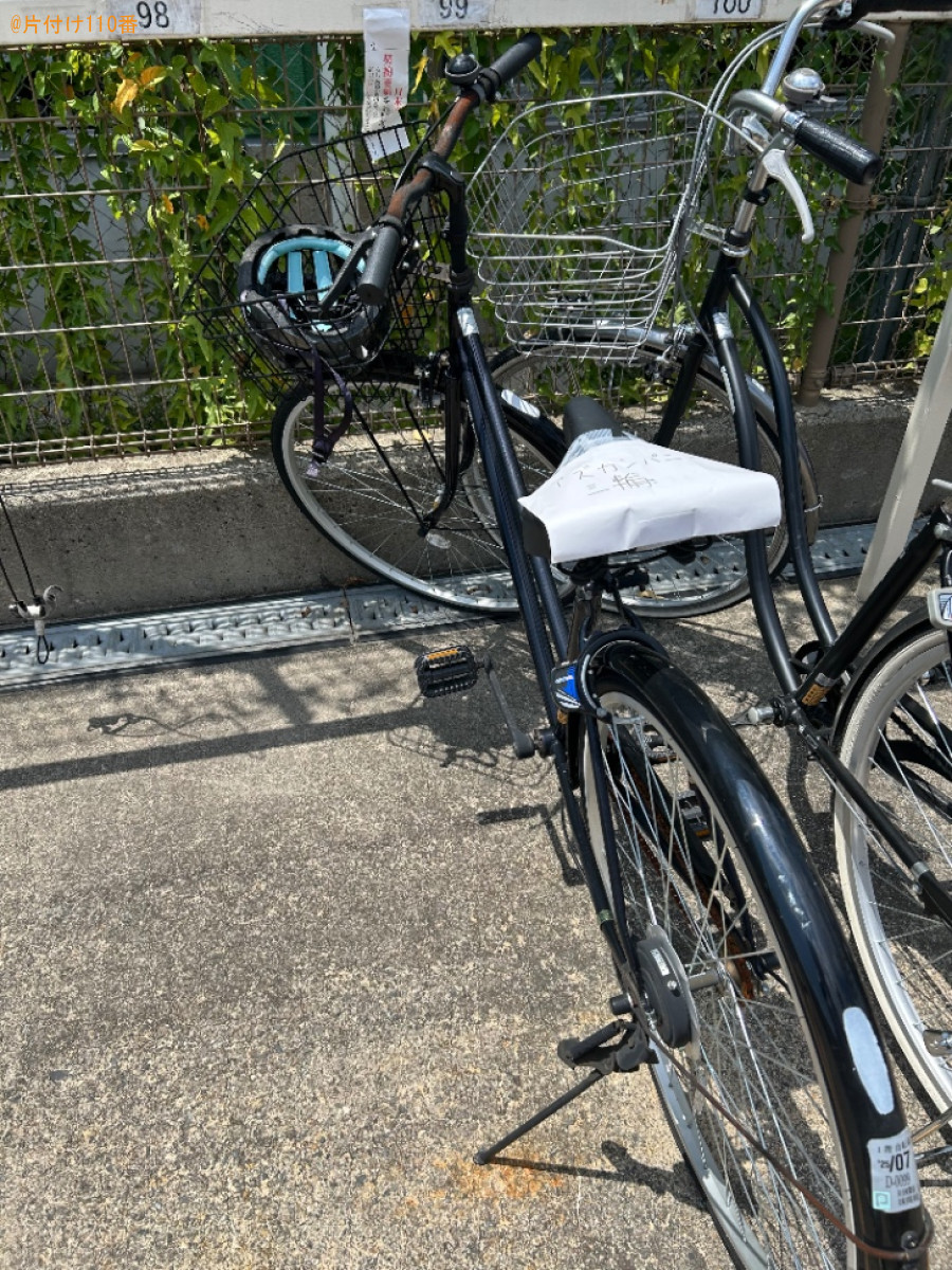 【向日市寺戸町】自転車の回収・処分ご依頼　お客様の声
