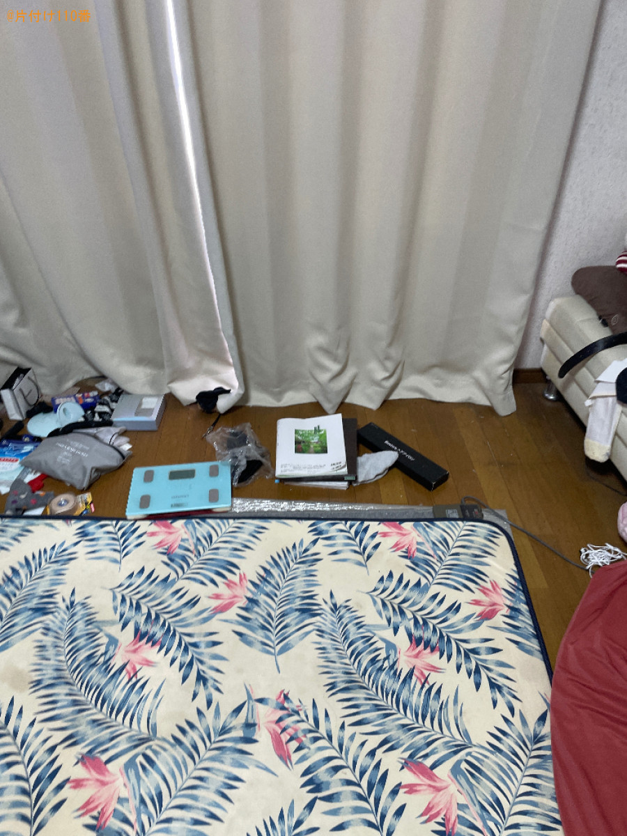 【蒲生郡竜王町】三人掛けソファーの回収・処分ご依頼　お客様の声