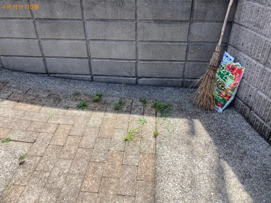 【鹿児島市】シングルベッド、照明器具、布団、すのこ等の回収・処分