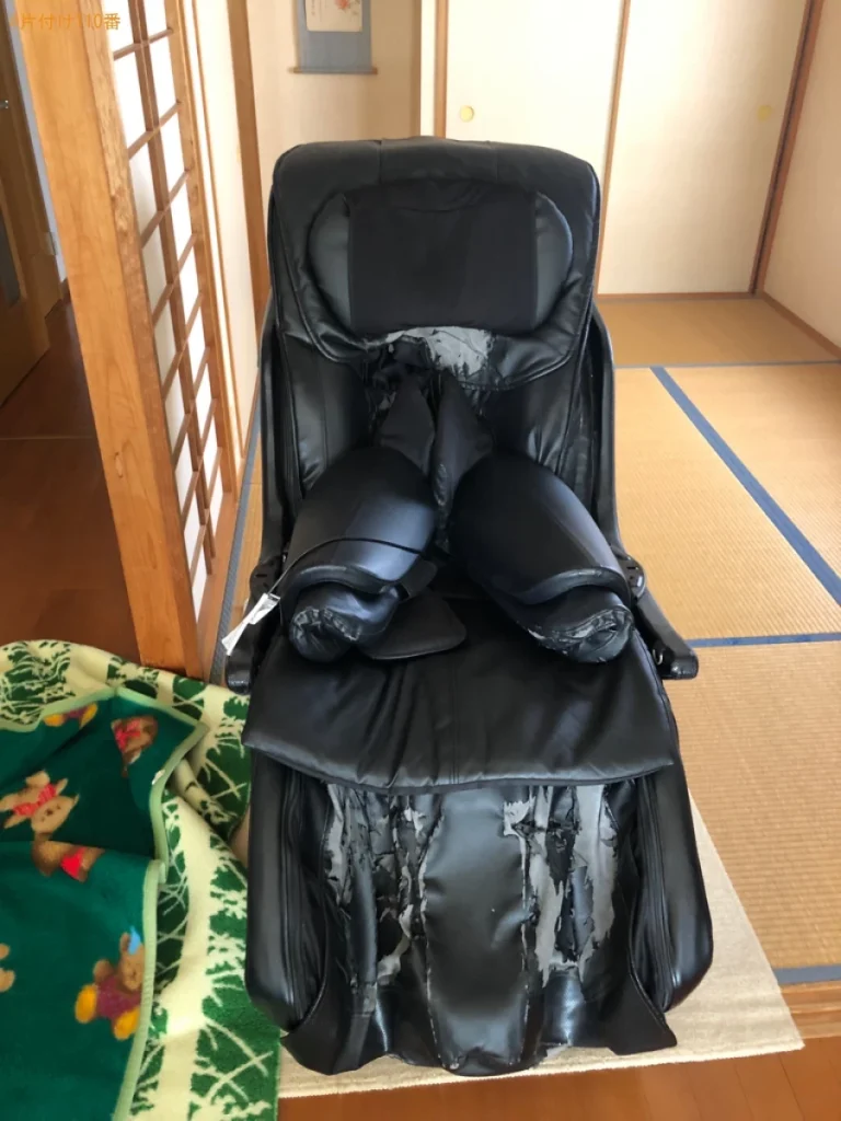 【下松市北斗町】マッサージチェアの回収・処分ご依頼　お客様の声