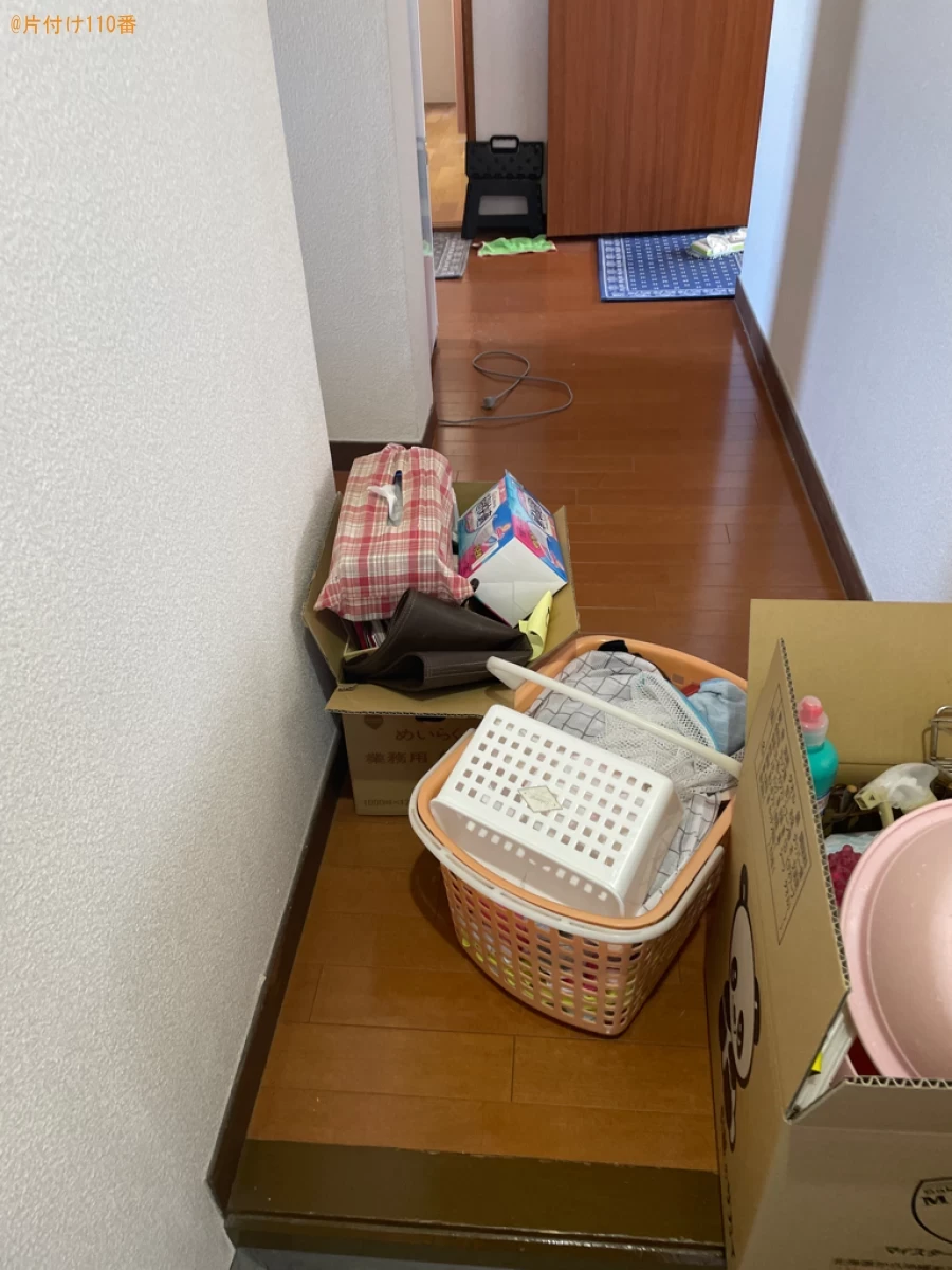 【佐賀市】マンション3階から1階の部屋への荷物の移動作業ご依頼