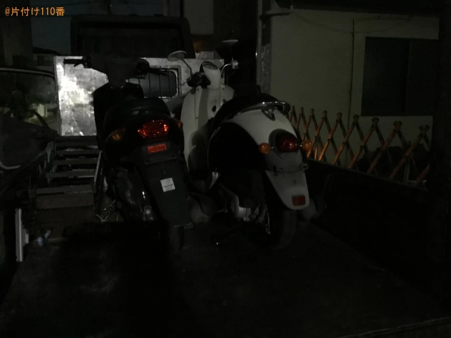【尼崎市】原付の回収・処分ご依頼　お客様の声