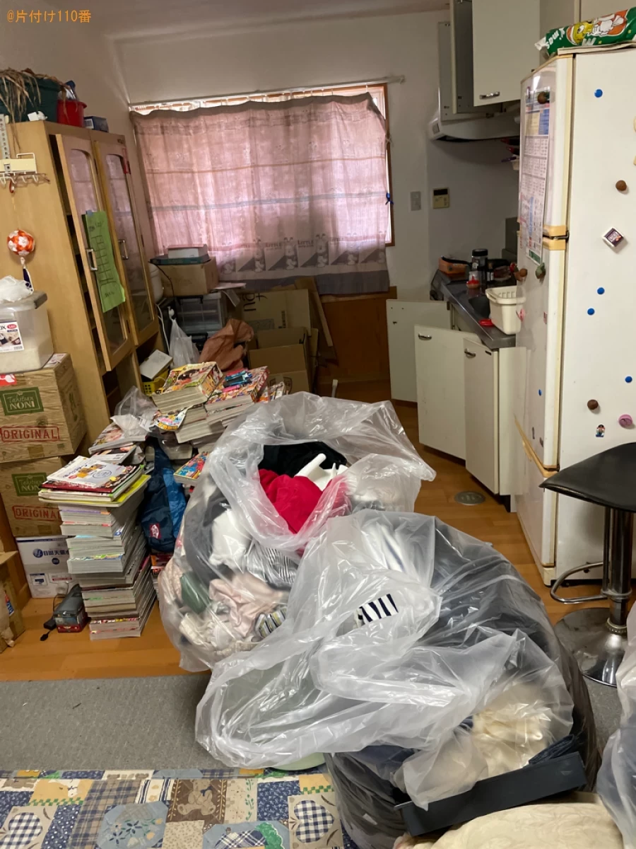 【東津軽郡外ヶ浜町】>冷蔵庫、本棚、炊飯器、チェスト等の回収