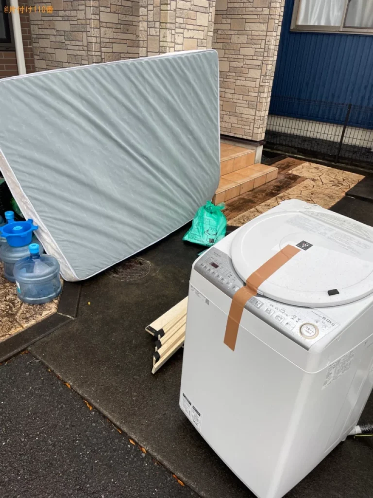 【磐田市】洗濯機、ベッドマットレス、加湿器、照明器具等の回収