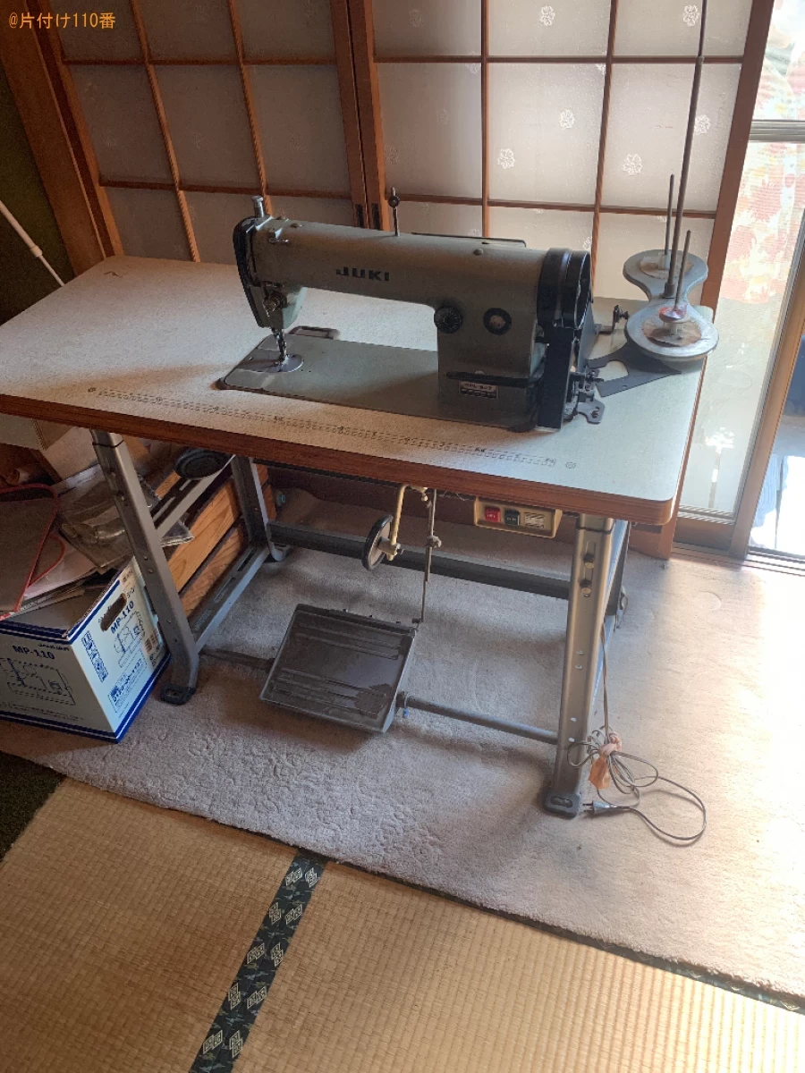 【朝倉郡筑前町】工業用ミシンの回収・処分ご依頼　お客様の声