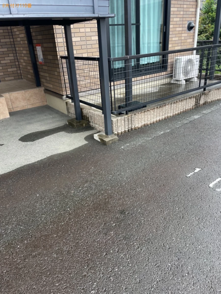 【浜松市南区】マットレス付きシングルベッド、衣装ケース等の回収