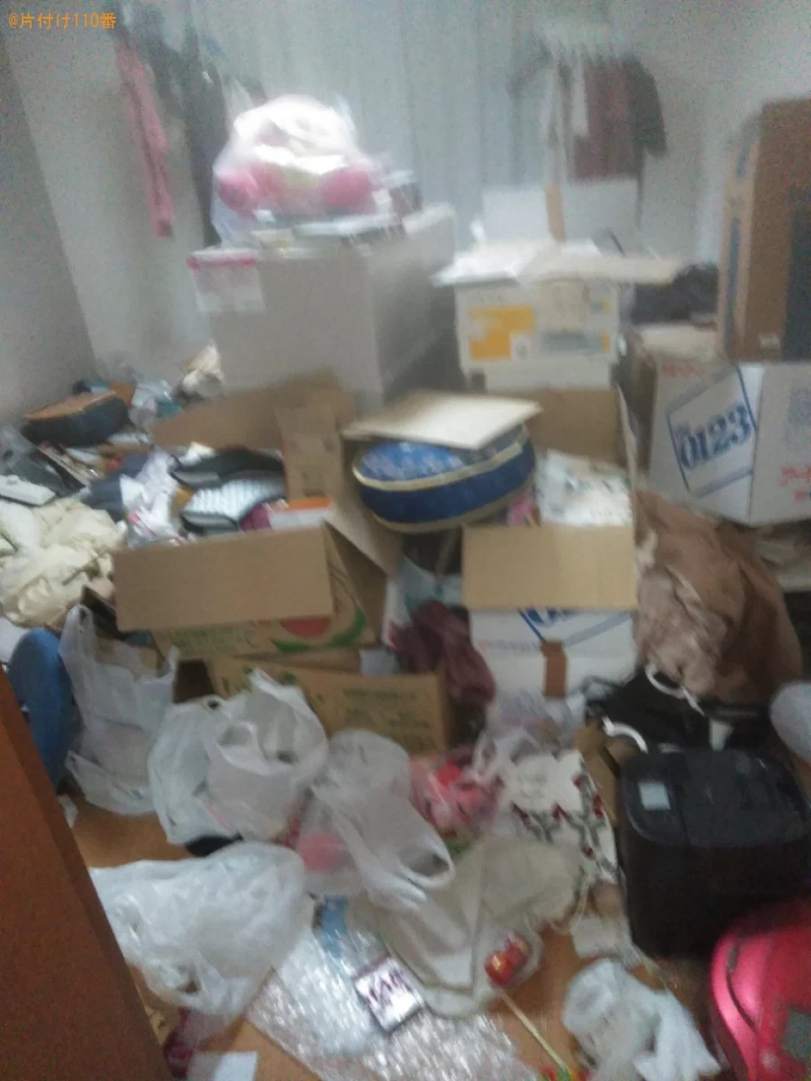 【西条市】ゴミ屋敷化したお部屋の整理, ハウスクリーニングご依頼