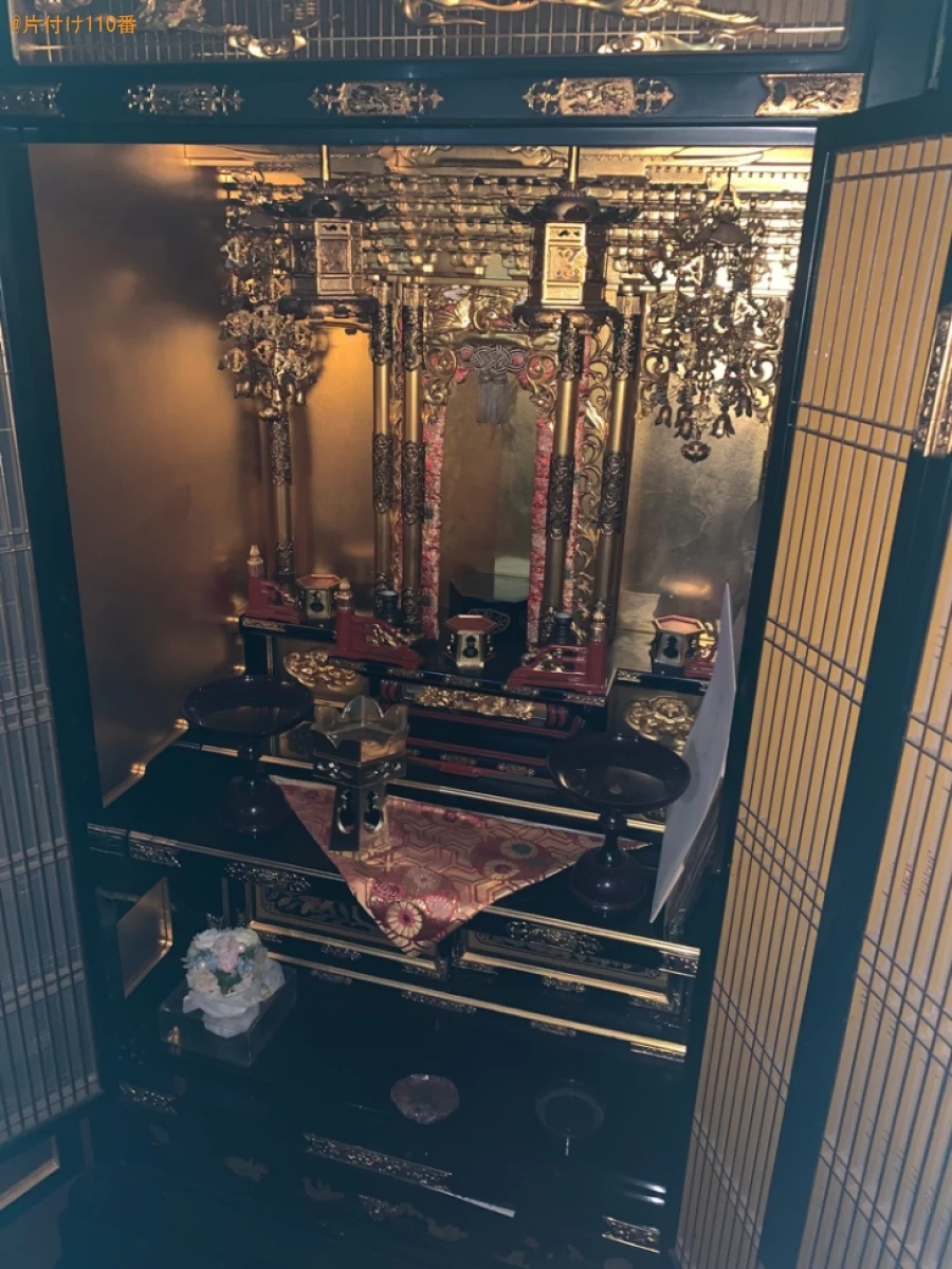 【宇佐市】仏壇、神棚の回収・処分ご依頼　お客様の声