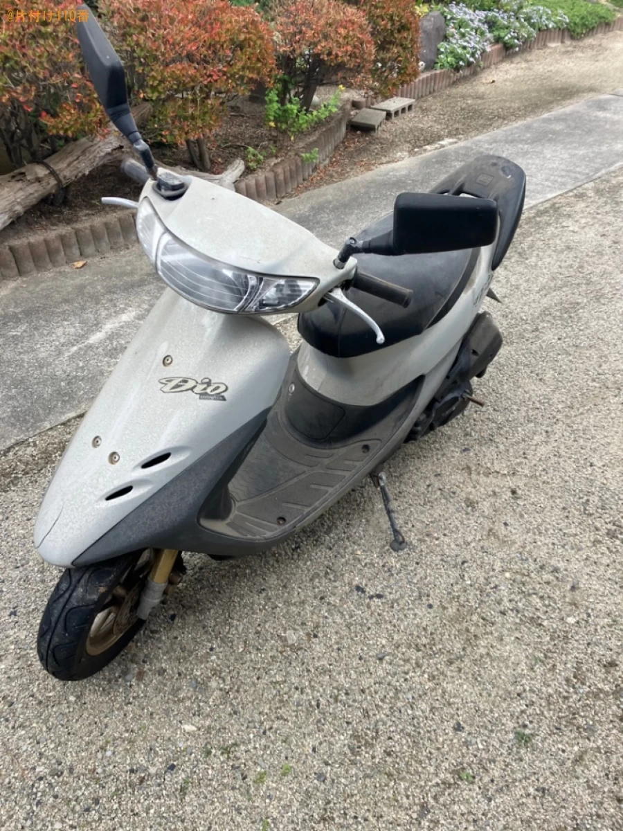【東伯郡北栄町】ホイール付き自動車タイヤ、原付の回収・処分ご依頼