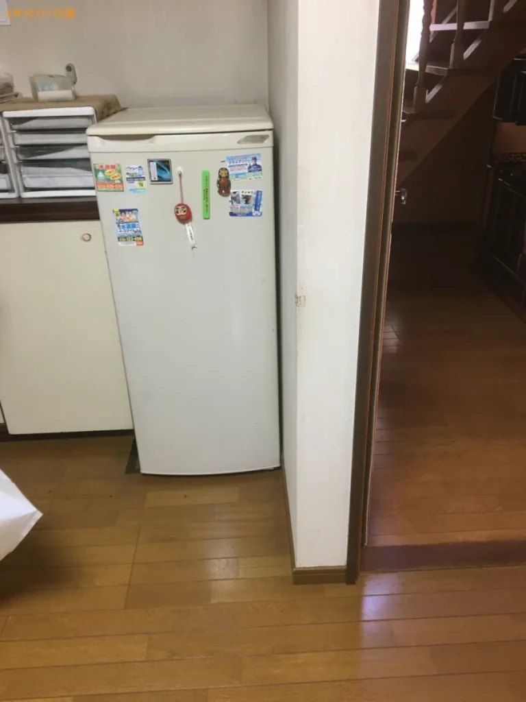 【岐阜市島栄町】冷蔵庫、冷蔵庫の中身の回収・処分ご依頼
