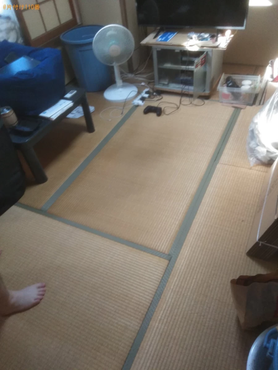 【八幡浜市大黒町】布団、ダンボールの回収・処分ご依頼　お客様の声