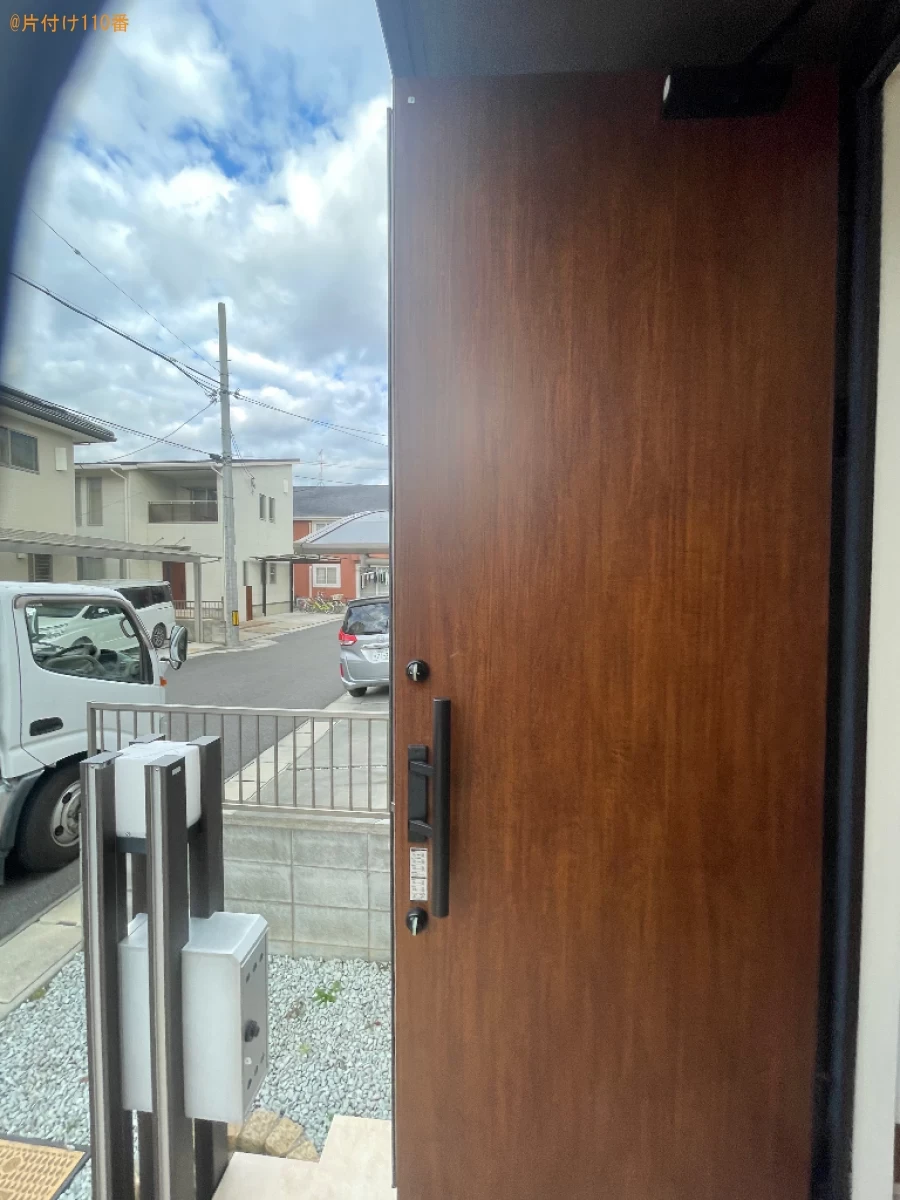 【岡山市北区】シングルベッドマットレスの回収・処分ご依頼